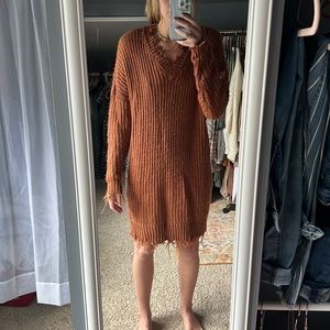 Sweater dress